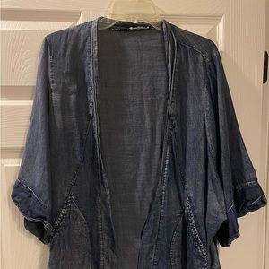 WOMEN’s Denim Cardigan